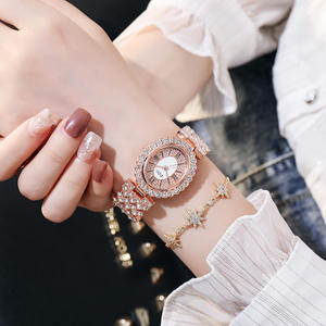Montre Bracelet de Luxe Décontractée pour Femme, Style Ciel Étoilé Diamanté, Montre-Bracelet Givrée pour Femme - Product Image 5