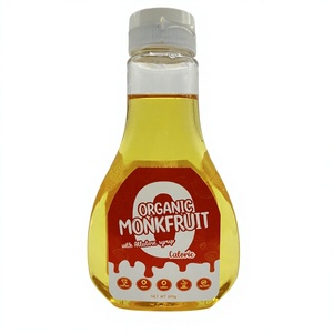 Jarabe de Alulosa Keto-Friendly 99.5% Líquido Amarillo Claro, Jarabe de Fruta del Monje Cero Calorías, Jarabe de Alulosa de Fruta del Monje - Product Image 3