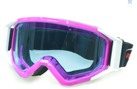 Lentille anti-UV en PC vente en gros Lunettes de moto pour jeunes résistantes aux chocs et à la saleté, résistantes aux rayures et aux rayures