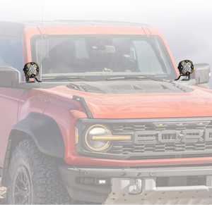 Supports <span class=keywords><strong>de</strong></span> fixation pour phares, supports <span class=keywords><strong>de</strong></span> montage pour montants A, supports <span class=keywords><strong>de</strong></span> phares antibrouillard LED tout-terrain pour Ford Bronco 2021 2022 2023 2024 2025 - Product Image 5