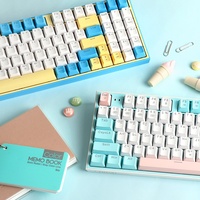 AN94BT Mekanik Pamuk Şeker Yeni Oyun Klavyesi, Cherry Switch'ler, RGB Arka Aydınlatma, 2.4GHz Kablosuz, 5.0 94 Tuşlu