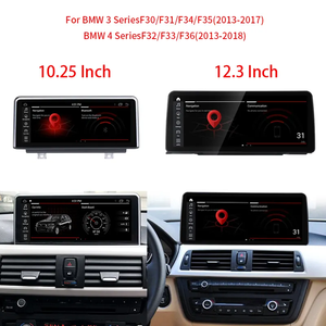 Android 10.25 "หน้าจอสัมผัสวิทยุรถยนต์วิทยุรถยนต์สำหรับ BMW 3ชุด F30 F34 F31 F35 4ชุด F32 F33 F36 - Product Image 4