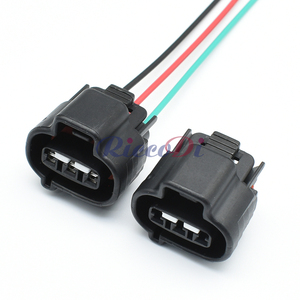 Terminali in ottone a 3 pin 90980-11145 <span class=keywords><strong>DS</strong></span>-BN-3F-GR Connettore automobilistico impermeabile Sensore VSS per Corolla Alto 11143 - Product Image 5