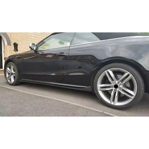 Jupe latérale en Fiber de carbone de <span class=keywords><strong>voiture</strong></span> de 15 ans de vente chaude adaptée à la jupe latérale étendue Audi A5 S5 coupé - Product Image 6