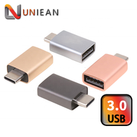 Adaptateur USB C Femelle vers USB Mâle, lot de 3, adaptateur USB vers Type-C, adaptateur OTG