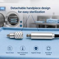 2026 Follicare FM-10 & FH-10 Kit d'instruments électriques FUE ultra-légers sans rasage avec micro-moteur pour greffe de cheveux