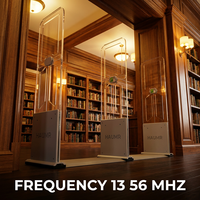 Système d'alarme antivol professionnel intelligent RFID HF 13,56 MHz pour bibliothèques, écoles, universités et librairies