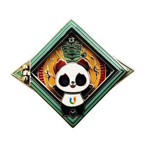 Insignia de Metal Fabricante Chapado Pin de Esmalte Duro Pin de Bisagra de Esmalte Suave Pin de Esmalte Personalizado con Bisagra - Product Image 1