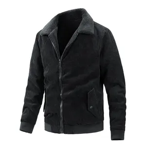 Veste décontractée Double face pour homme, haute qualité, confortable, couleur unie, 100% Polyester, grande taille