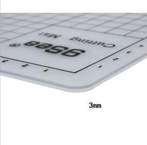 <span class=keywords><strong>Tapis</strong></span> <span class=keywords><strong>de</strong></span> <span class=keywords><strong>découpe</strong></span> Semi-<span class=keywords><strong>transparent</strong></span> en PVC d'auto-guérison <span class=keywords><strong>de</strong></span> A3 - Product Image 2