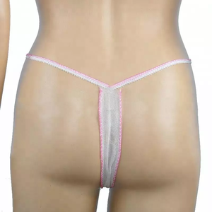 Fábrica De Venda Direta Descartável Não-tecidos Thong Bikini Sexy Calcinha Tanga - Product Image 2