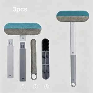 <span class=keywords><strong>Brosse</strong></span> à poils d'animaux multifonctionnelle à long manche réutilisable pour le nettoyage des tapis, des canapés et des lits - Product Image 6