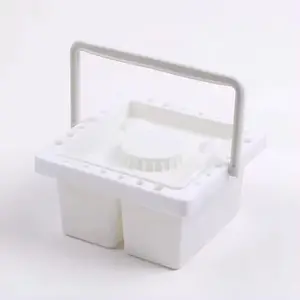 Tenere sorridente Multi funzione di arte forniture di plastica portatile spazzola Washer vasca per acquerello acrilico