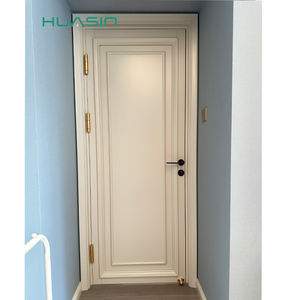 أبواب خشبية صلبة مخصصة من هواسين للحمامات والمداخل - تصميم عصري مع ضمان 5 سنوات، حلول بناء سكنية - Product Image 5