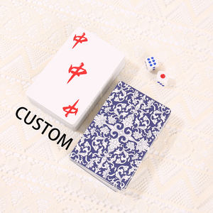 Carte da Gioco di Lusso Personalizzate Originali di Fabbrica, Stampa Professionale per Giochi di <span class=keywords><strong>Mahjong</strong></span>, Mazzo di Carte da Poker di Alta Qualità - Product Image 5