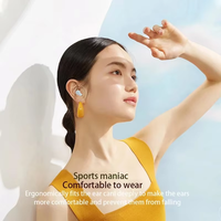 Écouteurs sans fil A6S Airbuds A6S BT 5.3 à commande tactile, étanches, avec indicateur de batterie LED