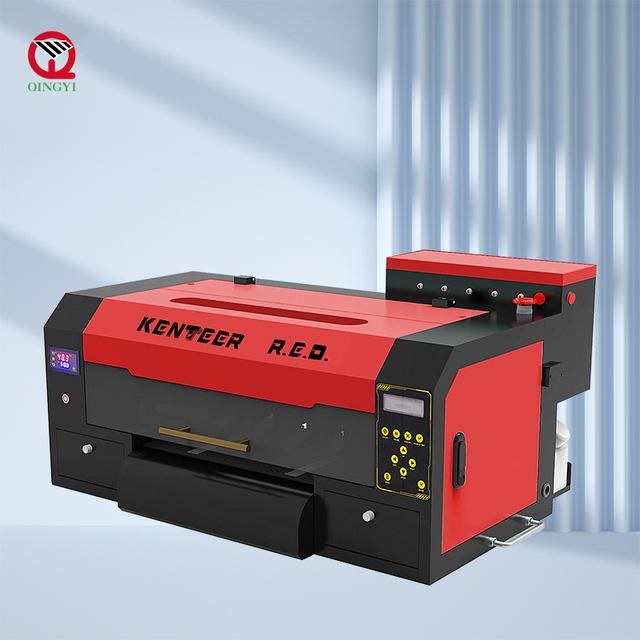 New KTM-33200 Dual Head DTF Printer Combo with I1600 Print Head Full-Automatic DTF Film Compatible