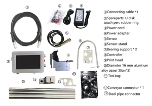 2023 600 dpi ngày mã đánh dấu máy in meenjet mx1online tij mực máy bay phản lực máy in - Product Image 3