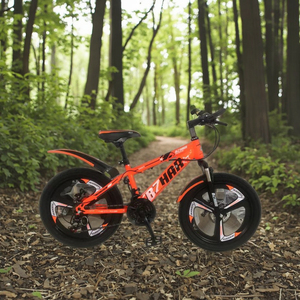 Chất lượng cao 20 24 inch trẻ em 'xe đạp leo núi 7 tốc độ bình thường bàn đạp đĩa phanh phía trước Hệ thống treo thép ngã ba làm bằng vật liệu bền - Product Image 2