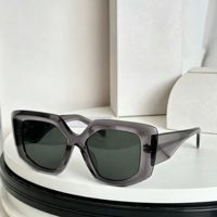 Lunettes de soleil tendance unisexes Polygon White Square Full Rim avec verres dégradés, protection UV400 pour une utilisation en extérieur