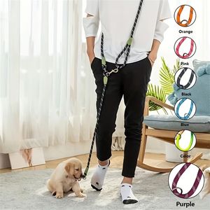 Adjustable Hands Free <b>Dog</b> <b>Leash</b> Crossbody Pet Lead Soft Durable Adjustable Strap for Daily Walking - Product Image 1