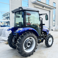 Traktor Mini 4X4 Traktor Roda 4 Silinder Mesin Diesel 80HP Siap Kirim Tersedia di Gudang