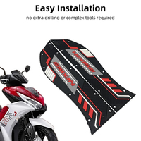 Repose-pieds en caoutchouc antidérapant pour moto Yamaha NVX AEROX 155 V2
