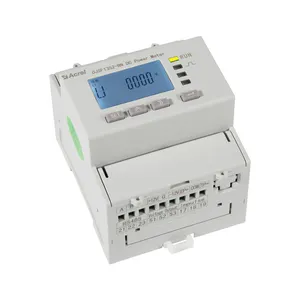 Acrel DJSF1352-RN DC0-1000V dual smart energy kwh meter for PV distribution system.