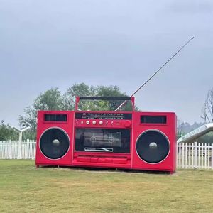 大型ラジオ販売ブース　おしゃれなフードカート　折りたたみ式フードトレーラートラック　移動式理髪店　コーヒーショップ - Product Image 3