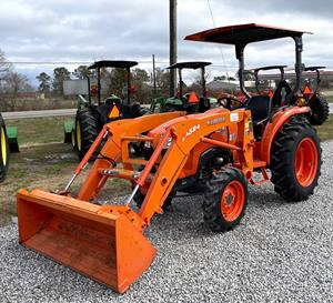 Tracteur agricole KUBOTA d'occasion 70HP 95HP 100HP 130HP tracteur à roues 4x4 - Product Image 5