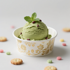 4oz 8oz 12oz 16oz Custom Logo Printing Ice Cream Cup Frozen Yogurt Gelato Bowls 1oz-32oz Disposable Paper Bowl - Product Image 2