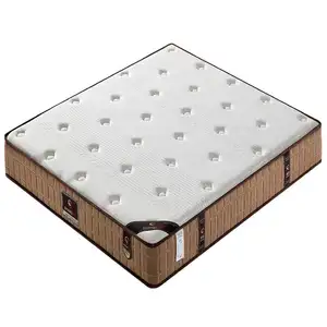 Betrouwbare Kwaliteit Full Size Koelgel Traagschuim Mini Pocket Spring Dubbele Kussen Top Matras