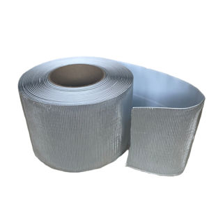 شريط لاصق ذاتي الالتصاق عالي الجودة لشق الجدار مانع لتسرب تجاعيد رقائق الألومنيوم شريط بوتيل لسقف المنزل - Product Image 1