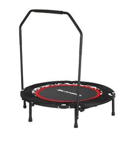 Mini trampoline pliable 48 pouces à ressorts silencieux avec barre de maintien réglable, idéal pour le <span class=keywords><strong>fitness</strong></span> des adultes et des enfants - Vente flash - Product Image 3