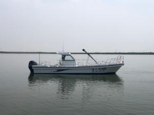 <span class=keywords><strong>Bateau</strong></span> <span class=keywords><strong>de</strong></span> pêche Grandsea neuf <span class=keywords><strong>de</strong></span> 8,5 m/28 pieds avec cabine à auvent en FRP, console centrale et moteurs hors-bord, à vendre - Product Image 1