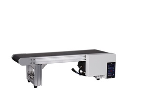 สายพานลำเลียงขนาดเล็กแบบตั้งโต๊ะอะลูมิเนียม Docod OEM/ODM XC20 สำหรับเครื่องพิมพ์อิงค์เจ็ท TIJ สายพานลำเลียงเคลื่อนที่ - Product Image 4