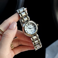 Montre Scottie A9625 rétro intemporelle avec petit cadran secondaire 9625 pour femme, étanche 3 ATM, en acier inoxydable, mouvement à quartz, idéale pour les cadeaux et les trajets quotidiens