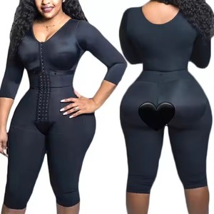 Fajas Moldeadora de Compression pour Amincir <span class=keywords><strong>la</strong></span> Taille, Fajas Reductoras avec Logo pour Femme, Fajas de Cuerpo Completo - Product Image 2