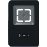 Système de contrôle d'accès COOLCODE MU86 RS485 Wiegand Ethernet Lecteur de code QR NFC Lecteur de code-barres 2D 13,56 MHz Contrôleur d'accès ABS