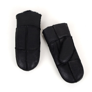 ถุงมือหนังแท้สำหรับผู้ชาย, ถุงมือหนังแกะอบอุ่นสำหรับฤดูหนาว - Product Image 3