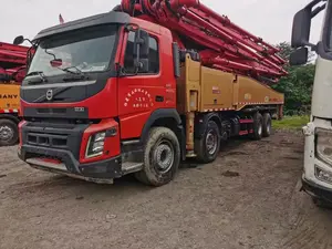 Caminhão bomba de concreto usado SYM5446THB 560C-8A Sany Volvo 56 metros 2018 anos