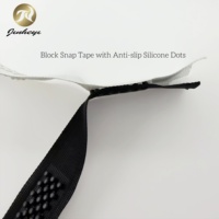 Bande adhésive à clips avec points en silicone antidérapants, clous en plastique, bande élastique à clips, accessoires de couture pour vêtements