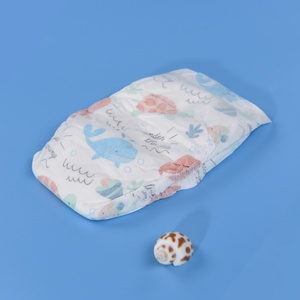Pannolini usa e getta <span class=keywords><strong>Baron</strong></span> Cloud con stampa, in morbida polpa di cellulosa, traspiranti e con protezione 3D contro le perdite - Product Image 4