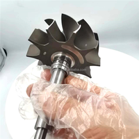 HE351VE 60/70mm Turbo Turbine Arbre Roue/Turbo Roue avec 10 Lames État Neuf