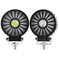 Lampe de travail LED pour voiture, prix d'usine, 12-24V 35W, haute luminosité RGB, haute qualité, étanche IP67, pour moto et tout-terrain