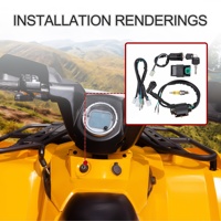 GOOFIT — Kit reconstructible, harnais de câblage CDI, bougie d'allumage pour ATV, Quad, Buggy, Go Kart, 50cc, 70cc, 90cc, 110cc et 125cc