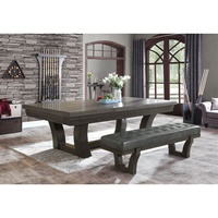 2024 usine de Chine fait bonne qualité 7ft 8ft 9ft taille standard style américain 3in1 table de billard à manger multifonction