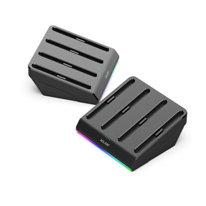 Aolion Bốn khe cắm RGB Đen ABS sạc đứng cho switch2/NS2 trái & phải bộ điều khiển với Docking khả năng - Product Image 6