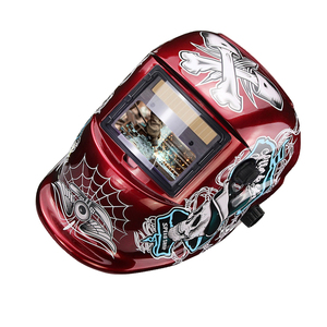 หมวกเชื่อมพลังงานแสงอาทิตย์ 2 เซ็นเซอร์อาร์ค โคมไฟขนาดกว้าง 4/9-13 TIG MIG แบตเตอรี่แบบถอดเปลี่ยนได้ แบตเตอรี่พลังงานแสงอาทิตย์แบบคู่ - Product Image 1