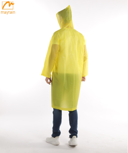 Eva PEVA engrosada moda <span class=keywords><strong>montaña</strong></span> pesca Color sólido adulto borde impermeable hombres y mujeres prendas de vestir exteriores impermeables - Product Image 6